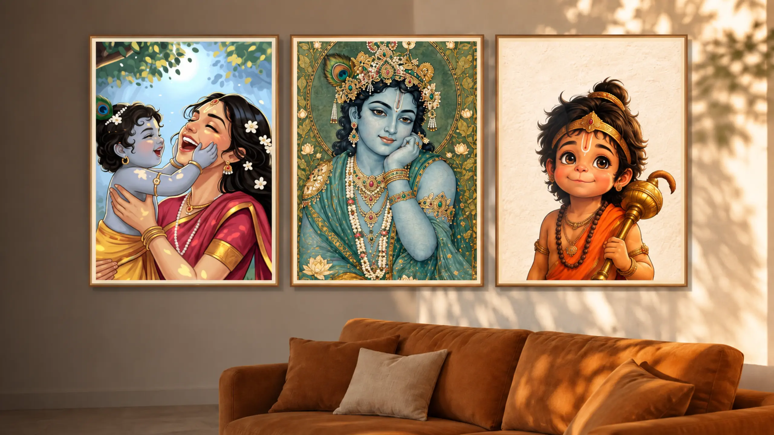 ArthArt contemporary framed artwork installed in a refined architectural interior